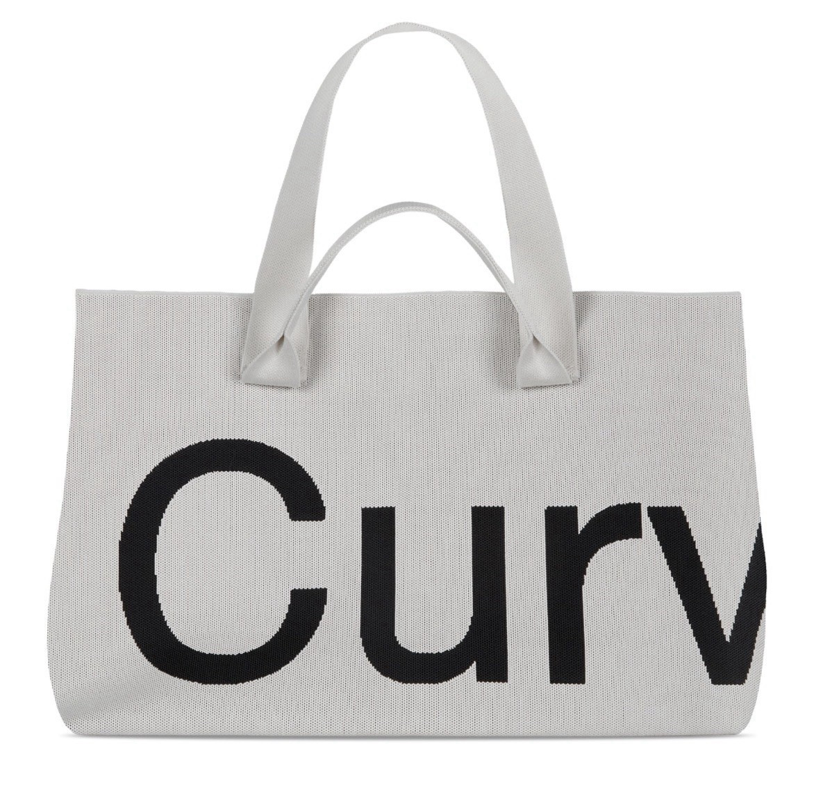 Curves x Sean Brown two-tone tote (slate/stone)