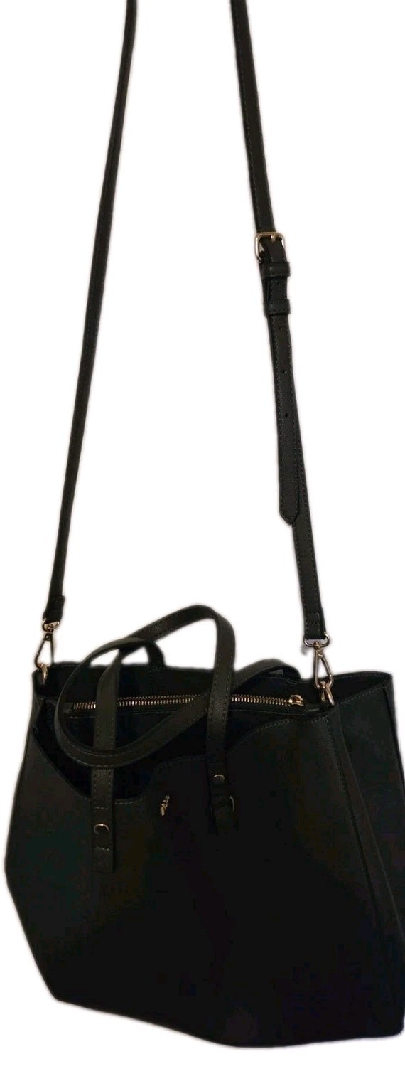 ALDO Large Dark Green Crossbody / Tote W Detachable Adjustable Straps