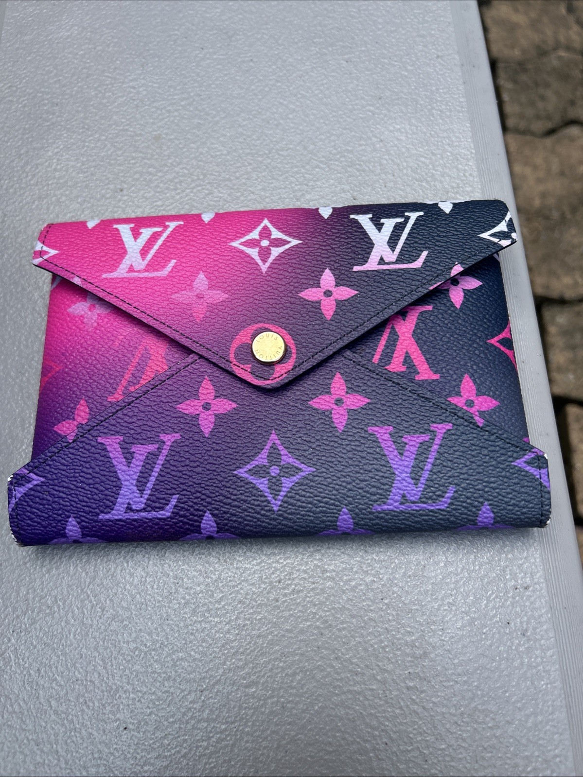 Louis Vuitton Kirigami Pochette Spring in the City Midnight Fuchsia