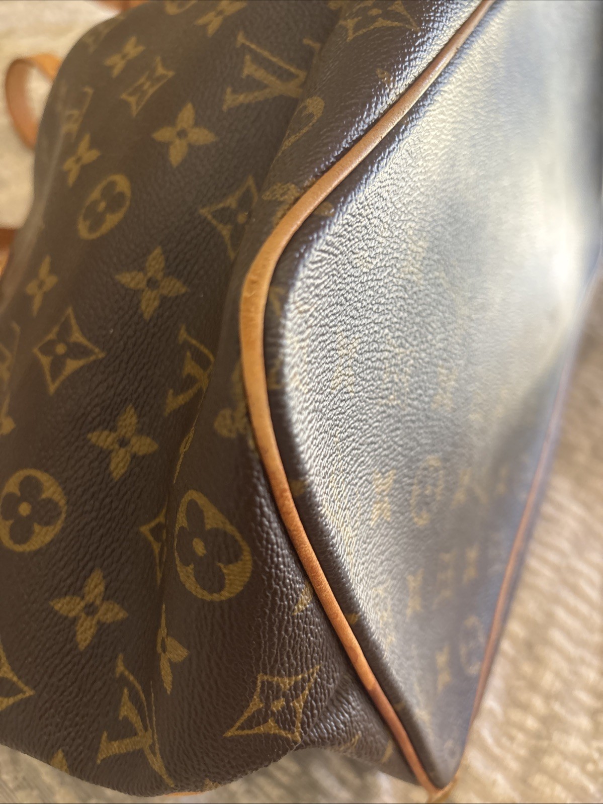 Louis Vuitton Palermo GM Monogram Tote Bag w/ Strap & Dust Bag SD4049 Authentic!