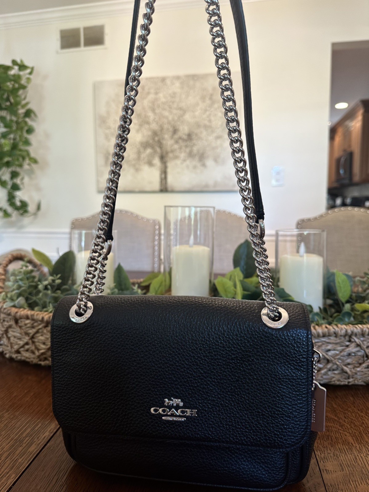 Coach Klare 25 Shoulder / Crossbody Black Leather Bag – CC353 Retail $450 NWOT