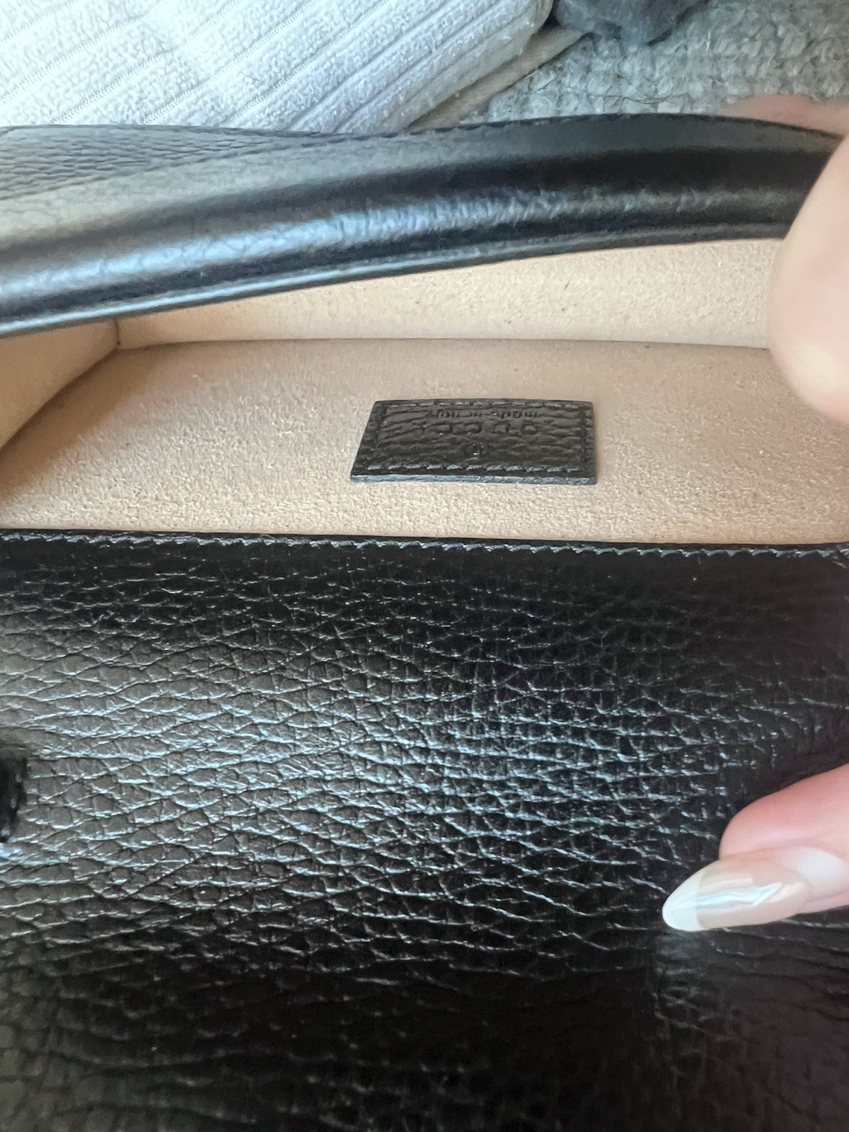 Gucci Dionysus Mini Black Leather Chain Crossbody Bag w/ Dust Bag
