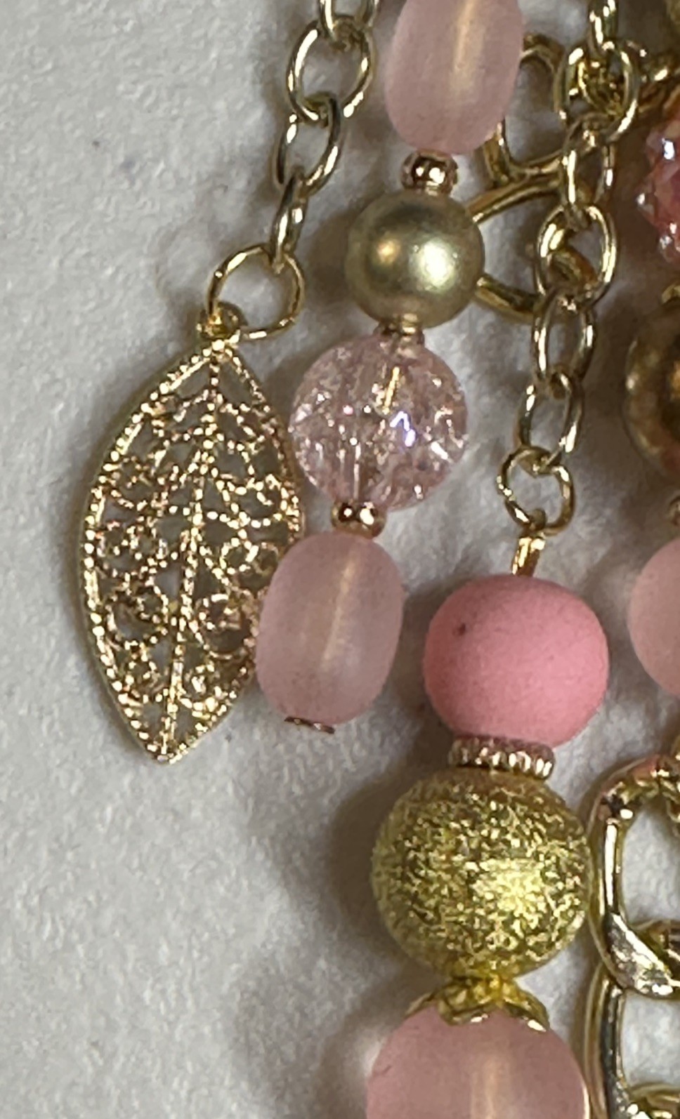 New Artisan Long Chunky Handbag Jewelry Bag Charm Purse Bling Beaded Keychain