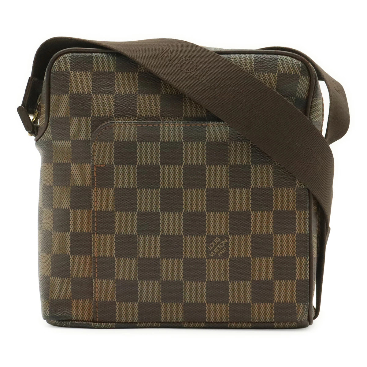 Louis Vuitton Damier N41442 Shoulder Bag Check Canvas Brown Unisex #BLB3396