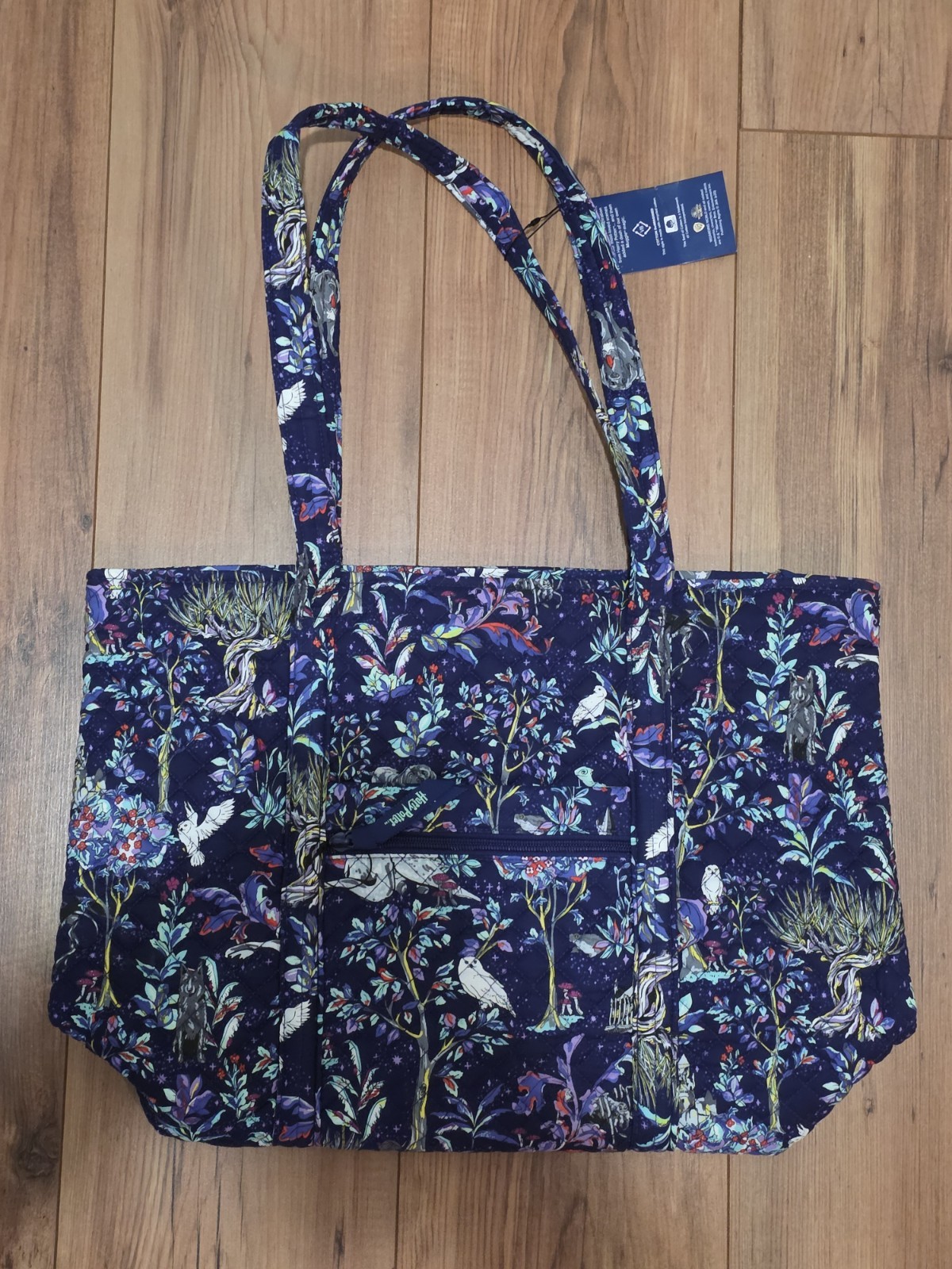 NEW Vera Bradley Harry Potter Forbidden Forest Large Vera Tote Bag Purse