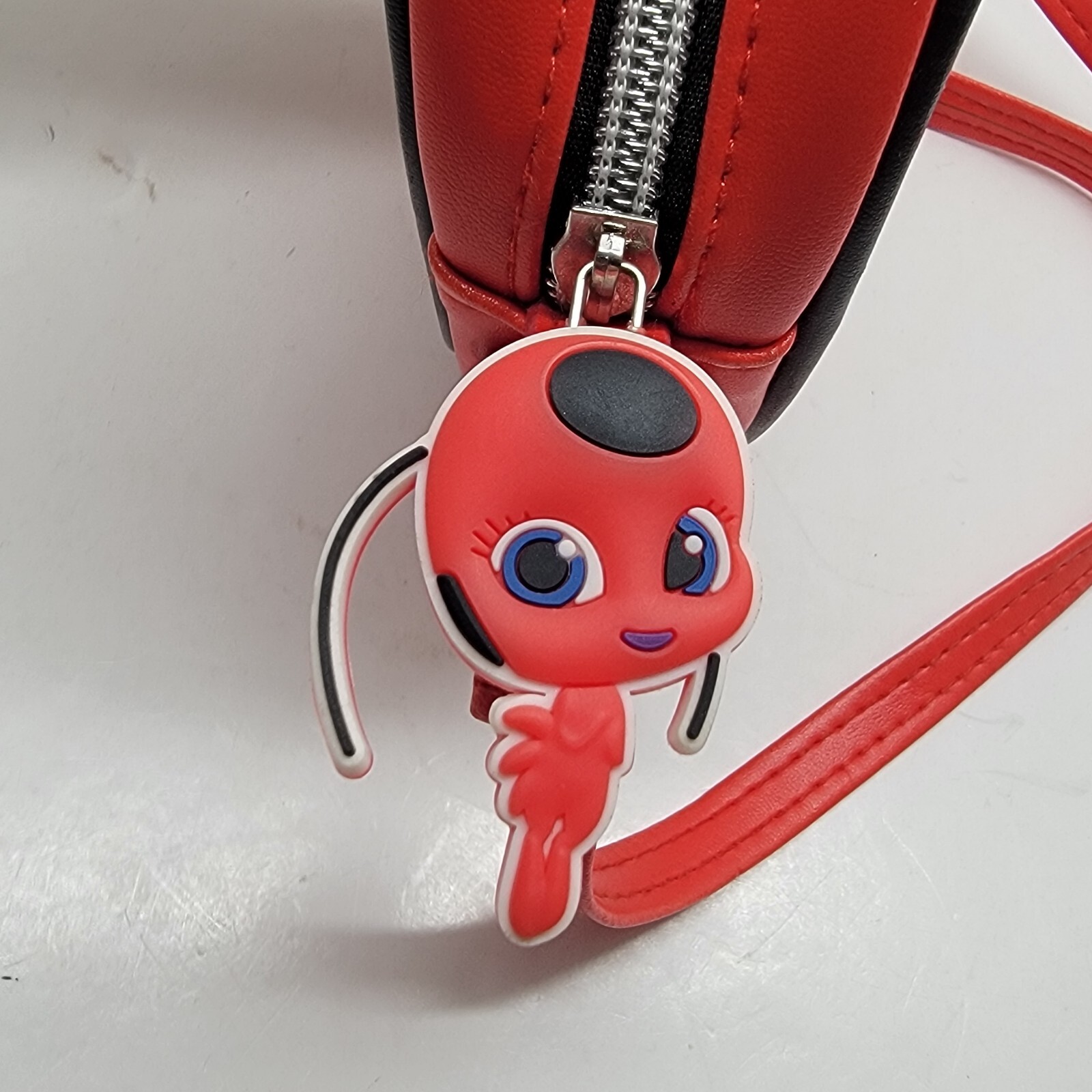 2022 Miraculous Ladybug Girls Shoulder / Crossbody Bag Red w/ Black Dots