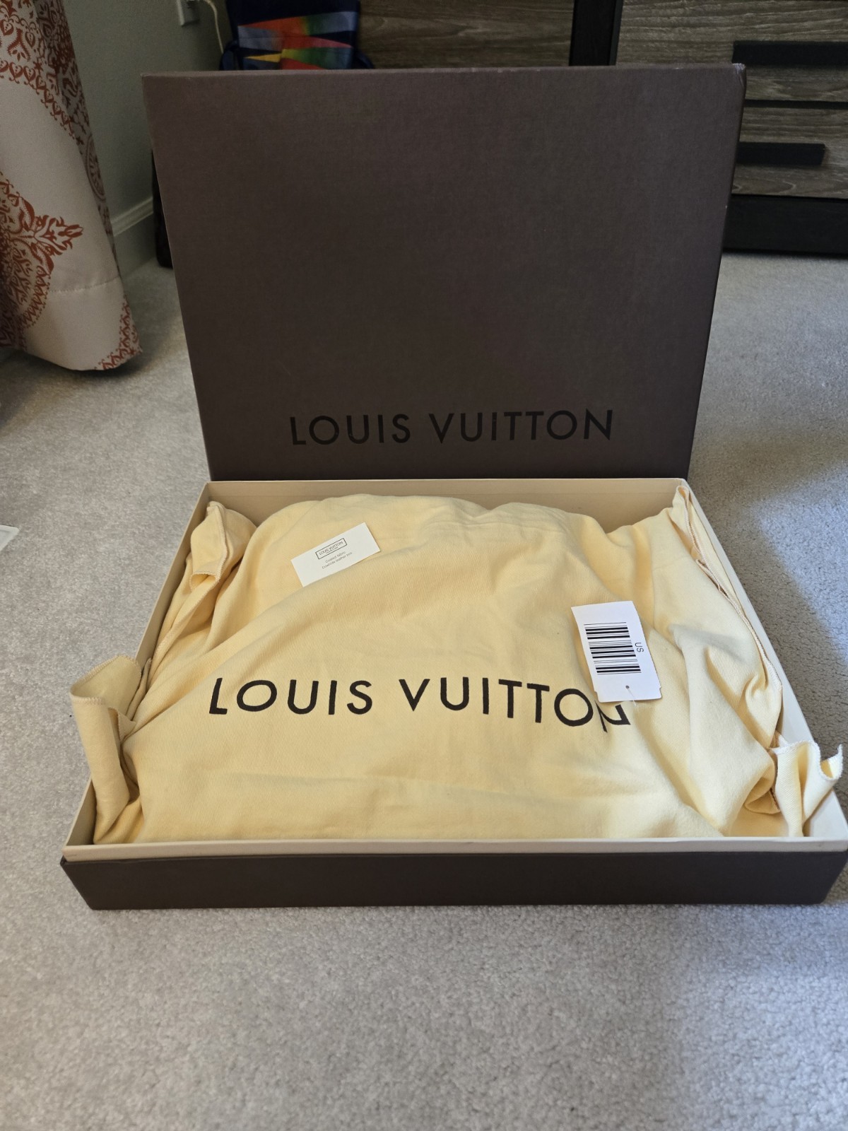Louis Vuitton Neverfull MM Damier Ebene Brown Medium Tote w/ Dust Bag & Box