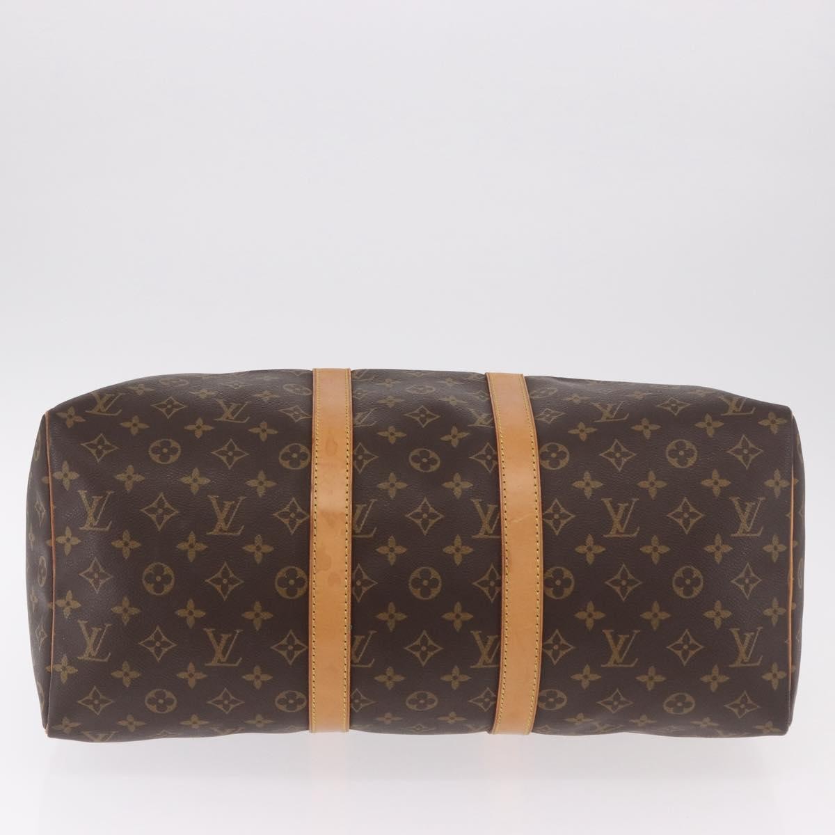 LOUIS VUITTON Monogram Keepall 45 Boston Bag M41428 LV Auth 187805A
