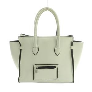 Save My Bag White Tote Bag Polyester Canvas Women’s Pre-Owned 29cm/11.4in