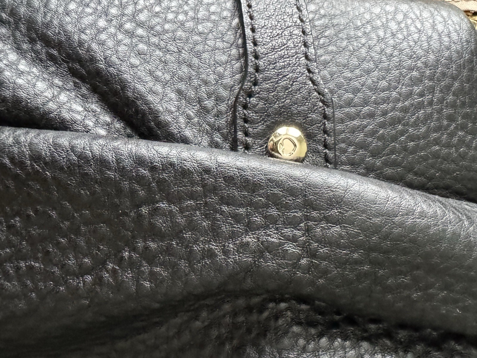 Kate Spade Black pebble Leather Bag NEW