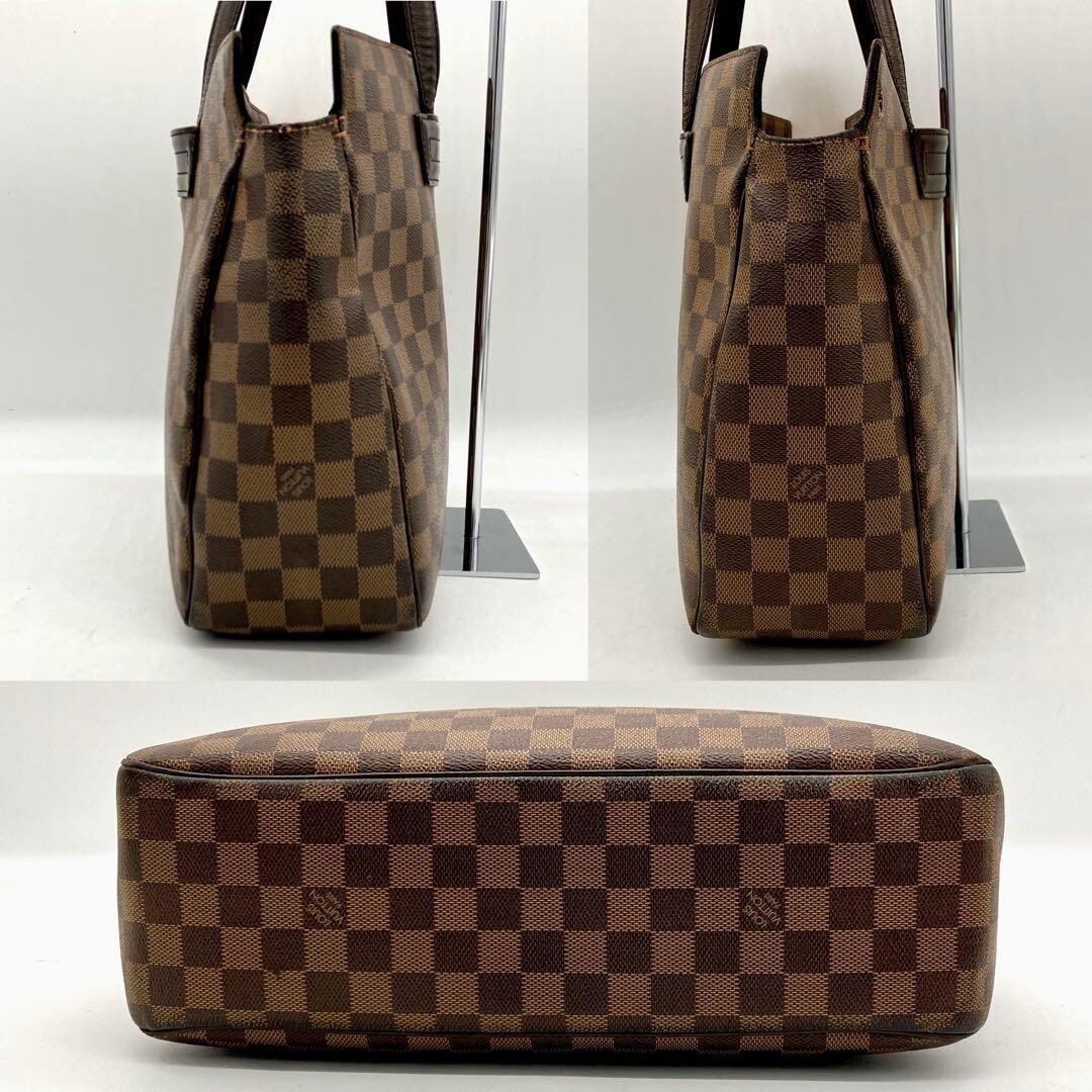 Louis Vuitton Damier Parioli PM Brown Shoulder Tote Bag A4 Business Auth