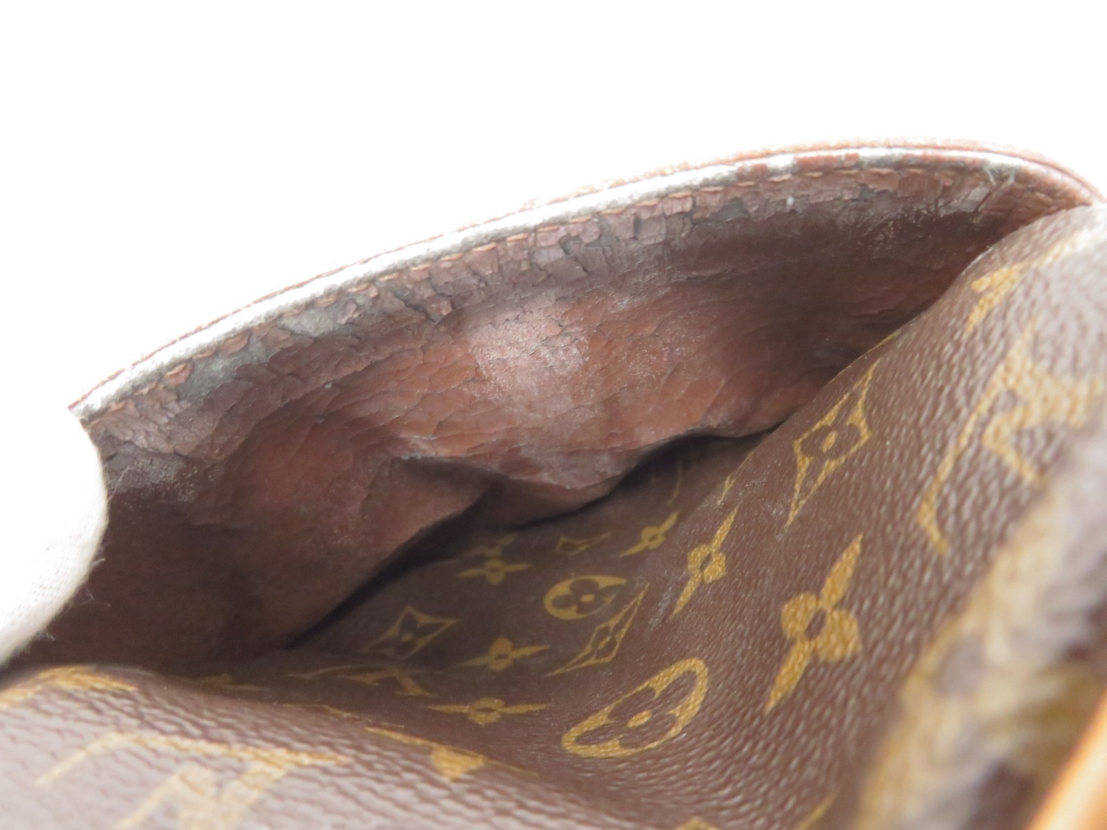 Authentic Louis Vuitton Monogram Danube Shoulder Bag Crossbody F#52791