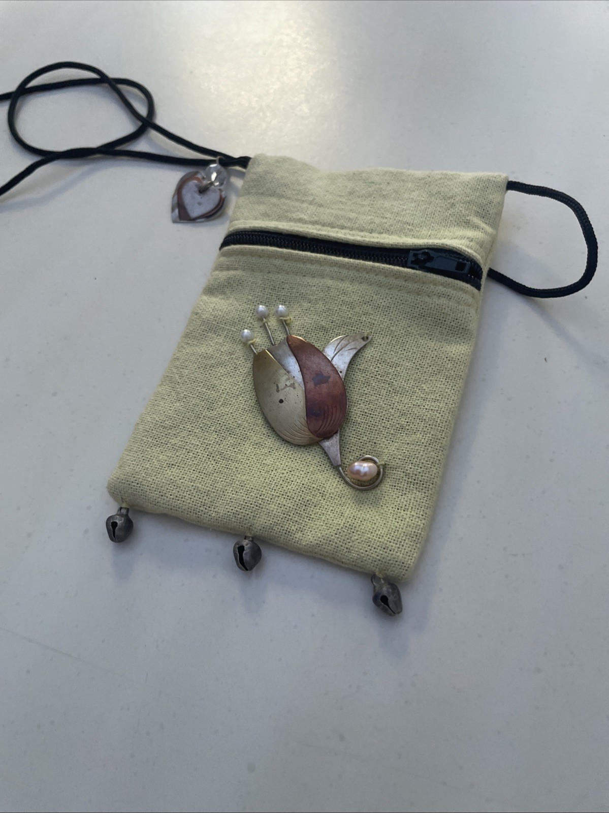 Cotton & Turtle Neck Bag – 100% Cotton. Made In Thailand. 5”T X 3.25” W