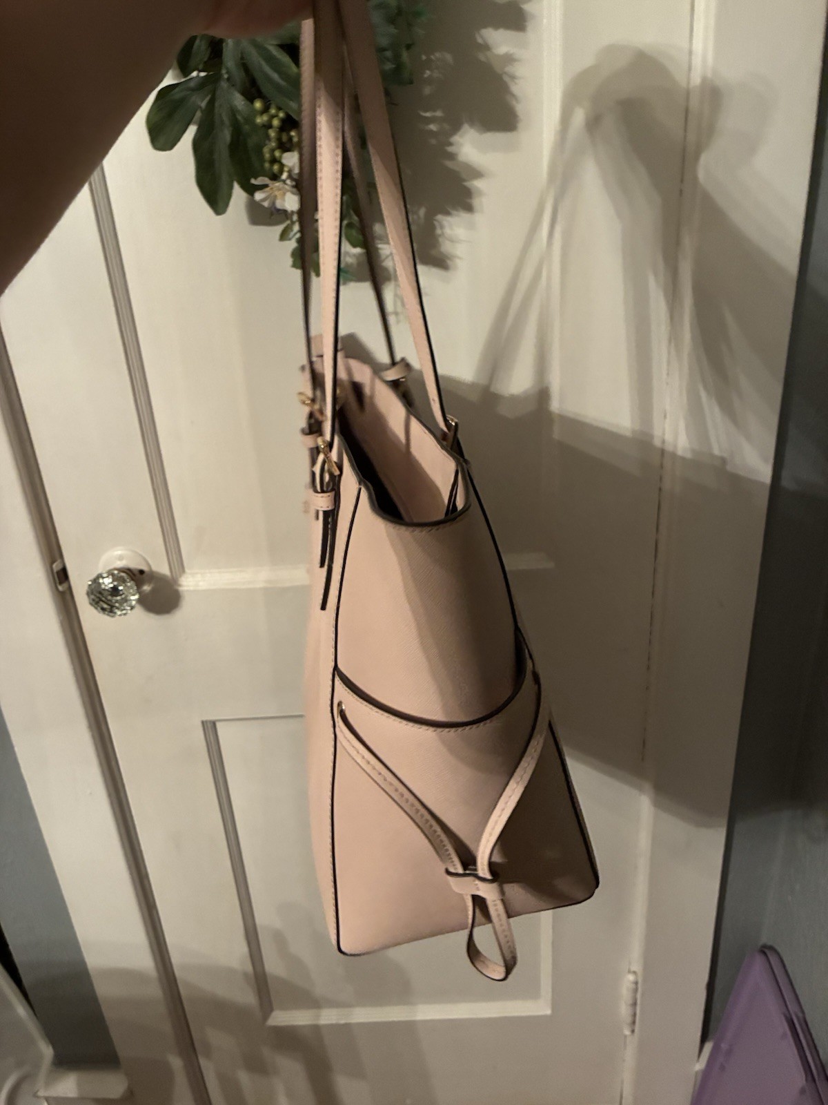 Michael Kors Powder Blush Large Tote Leather
