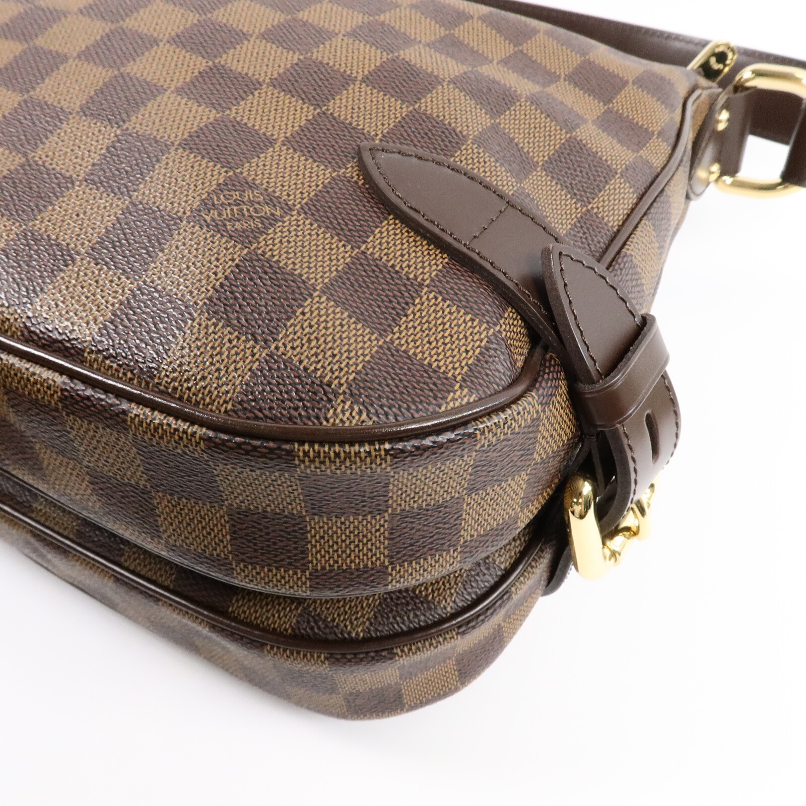 LOUIS VUITTON LV GHW Highbury Shoulder Bag N51200 Damier Brown