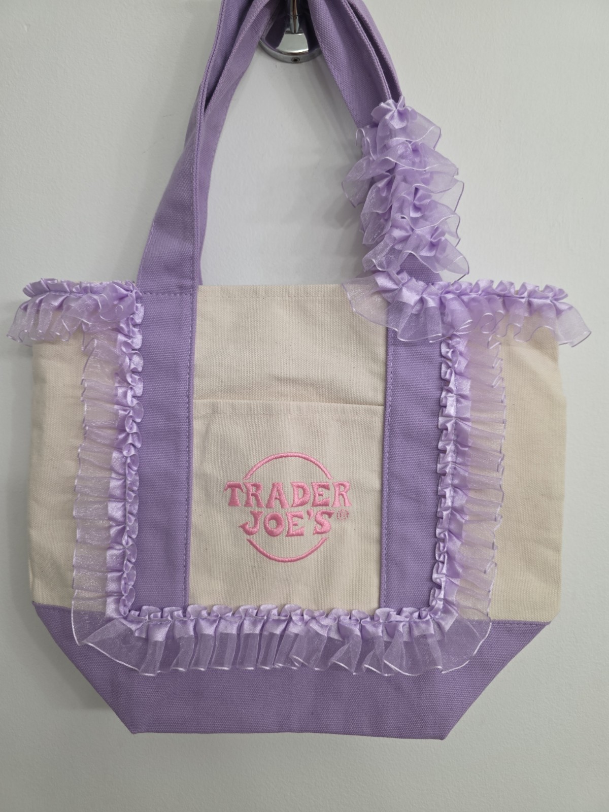 Customized Trader Joe’s Canvas Mini Tote Bag