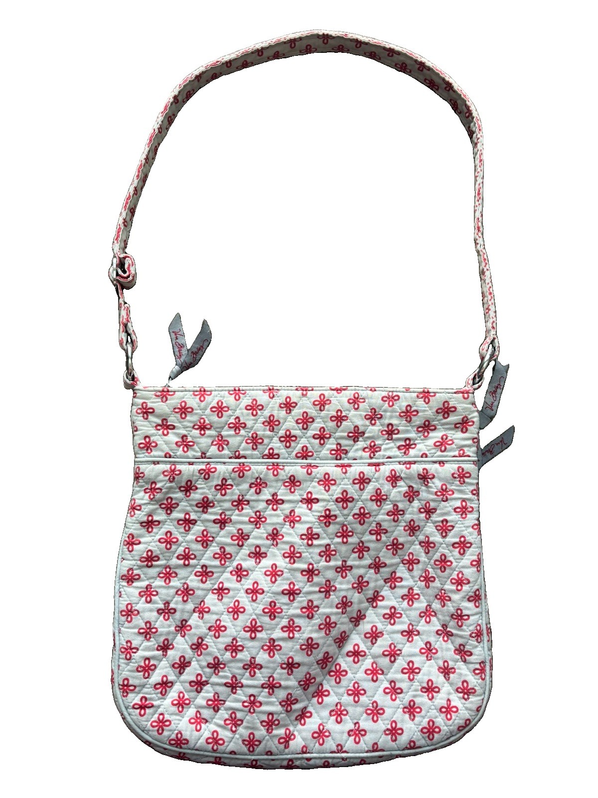 Vera Bradley Ohio State Triple Zip Crossbody Gray/Scarlet Bag