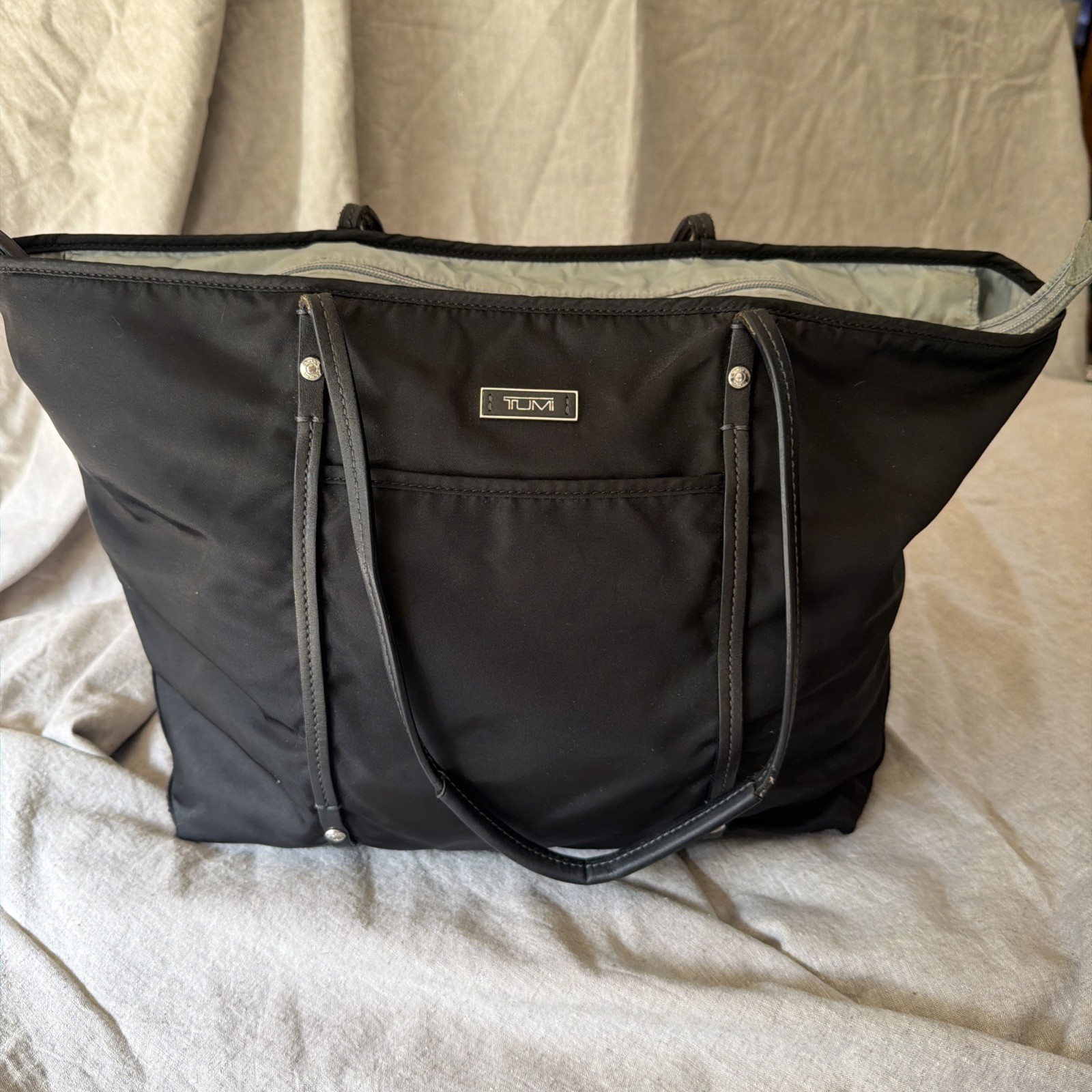 Tumi Voyager Black Women’s Nylon Tote Bag