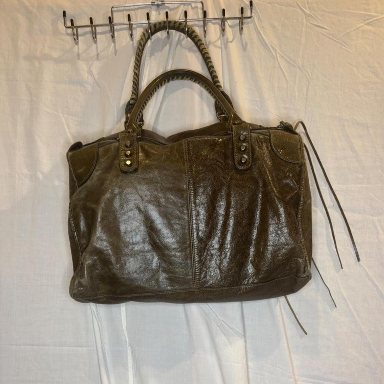VINTAGE OLIVE BALENCIAGA CITY BAG