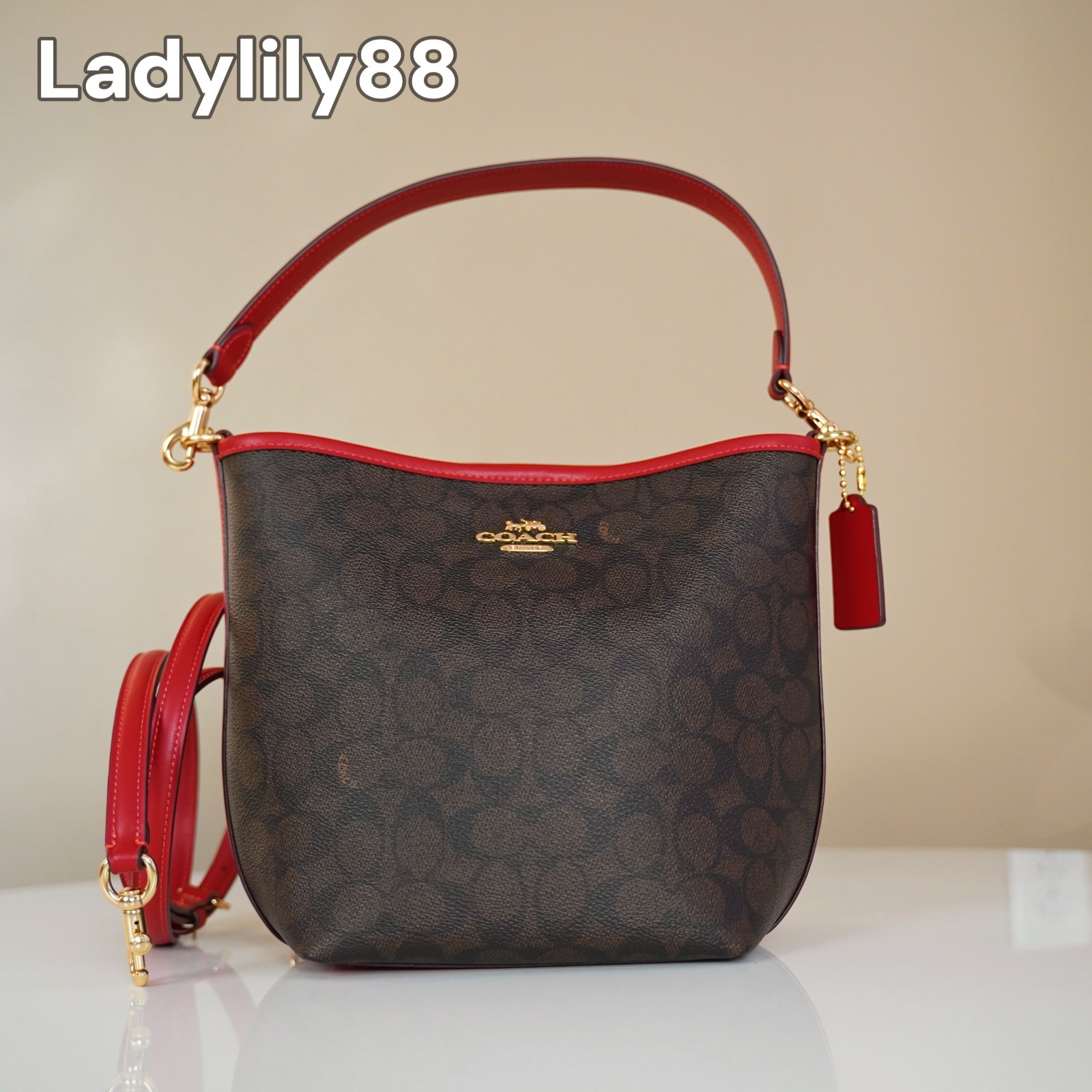 NWT Coach CT800 CAL85 CT801 City Bucket Bag leather Color Option $398