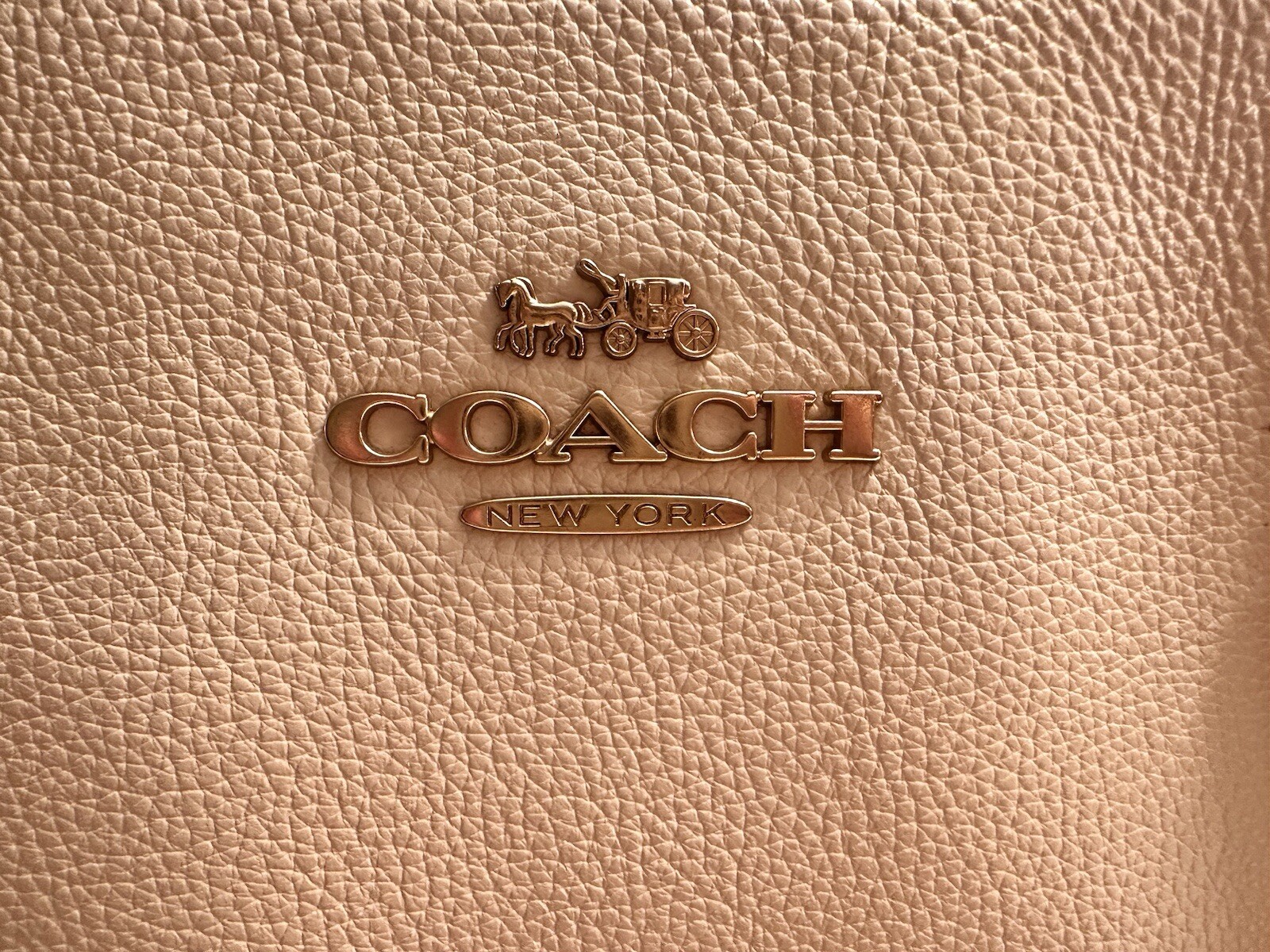 Authentic Coach Colorblock Cammie Chain Tote