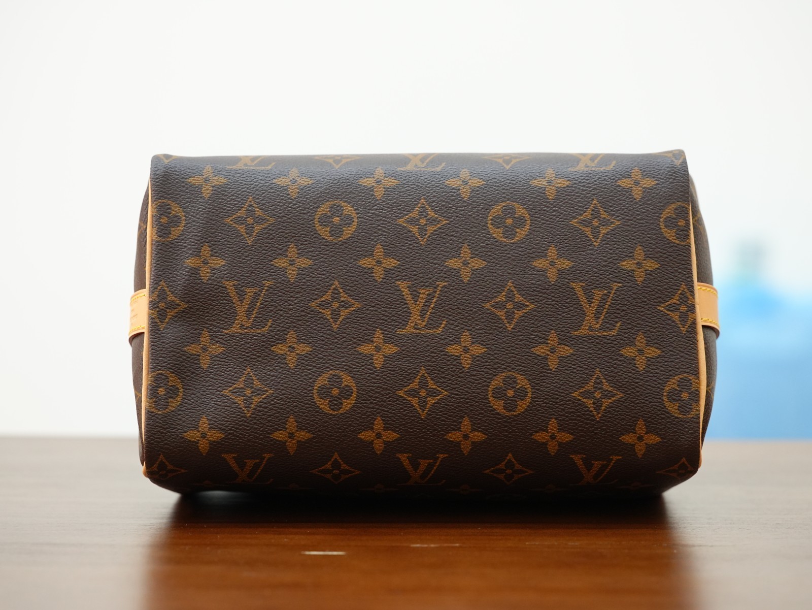 Louis Vuitton Speedy25 Monogram Brown Shoulder Bag Top Handle Bag Excellent