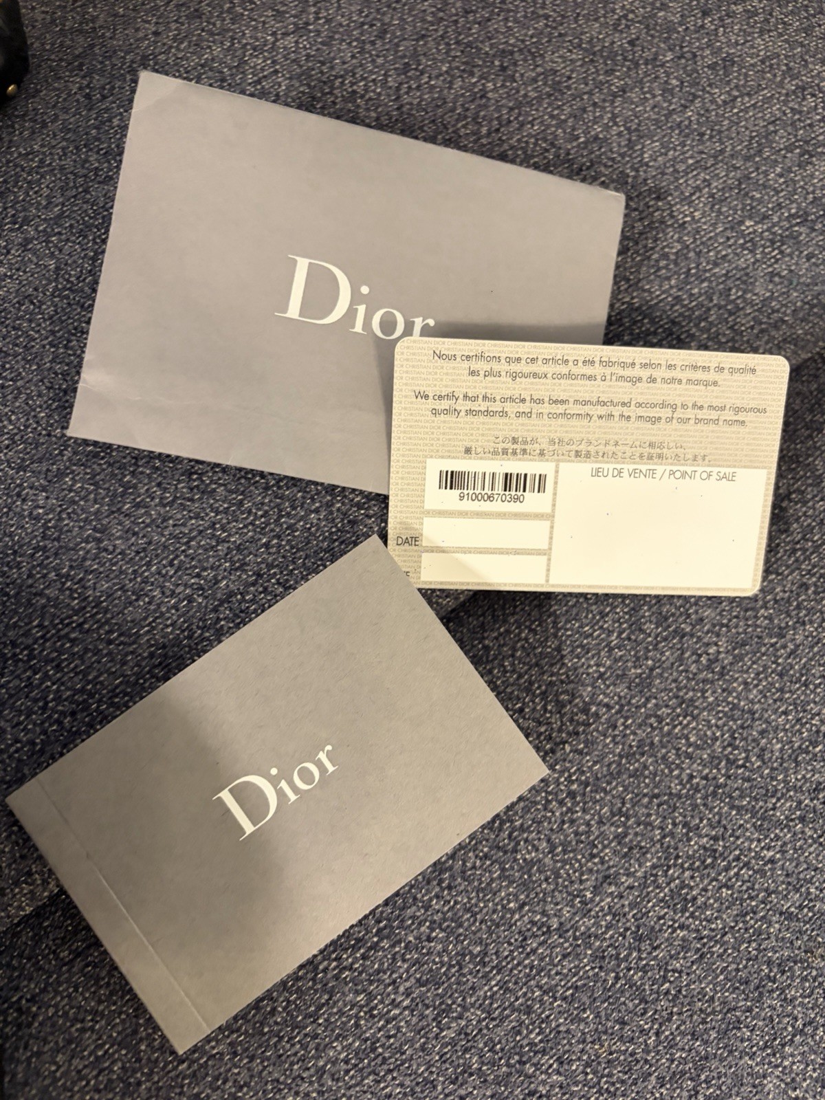 Dior Black Quilted Studded Lady Dior Purse