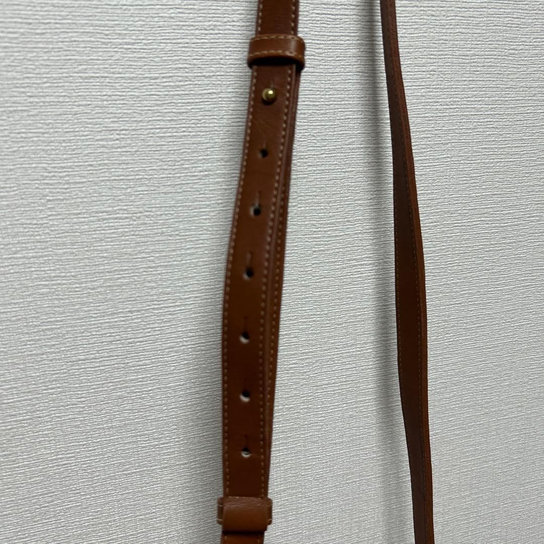 COACH Leather Shoulder Bag Brown Vintage 30 cm 11.8 in 400 g 0.88 lb