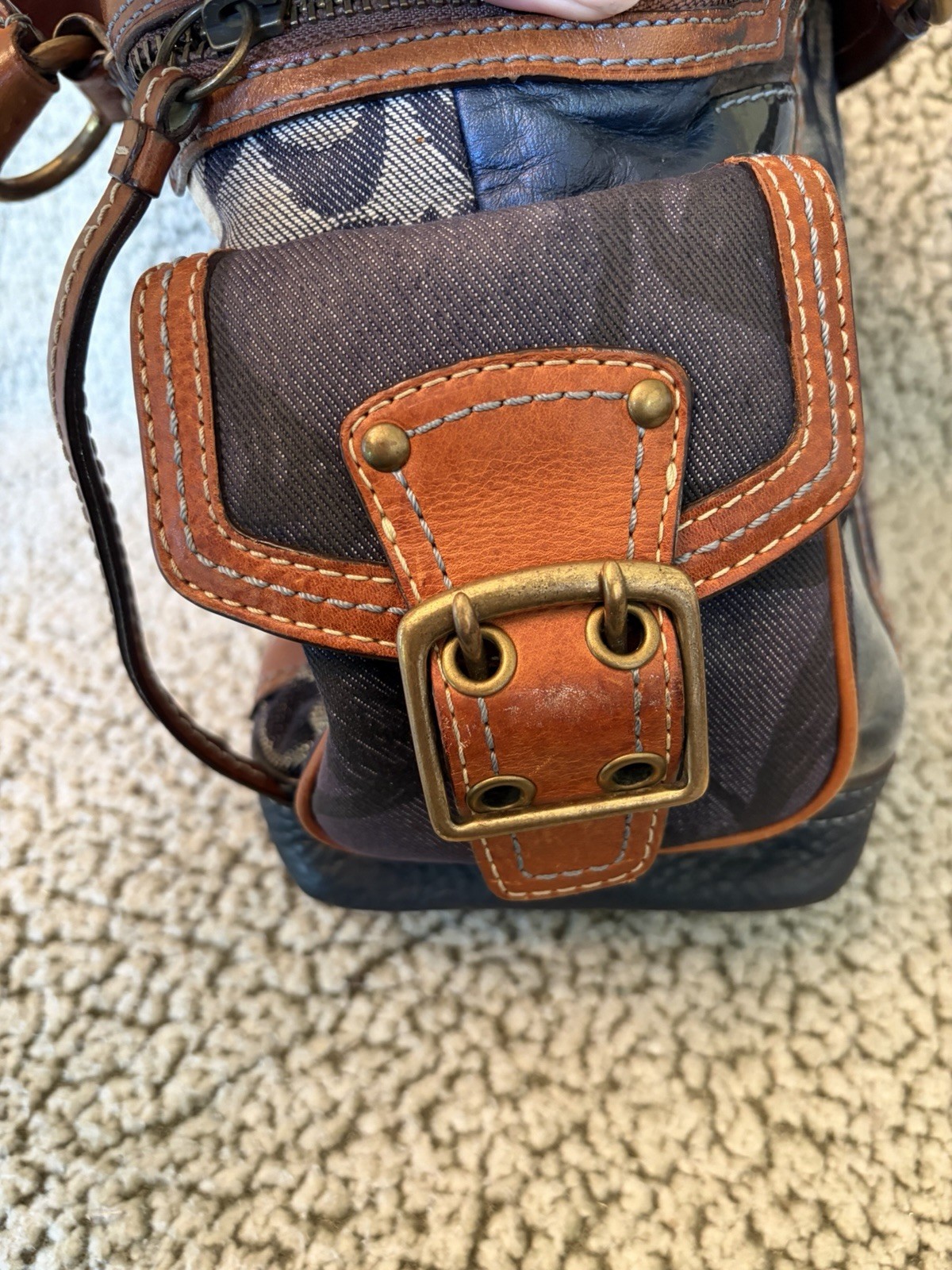 Coach Vintage Patchwork Medium Tote Bag BO6S-10002