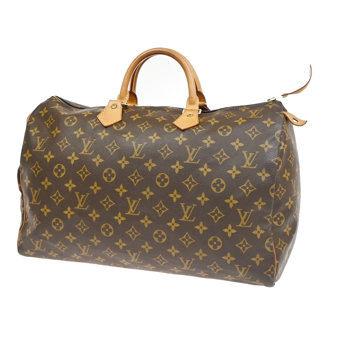 LOUIS VUITTON Speedy 40 Travel Hand Bag Monogram Leather Brown M41522 70YJ177