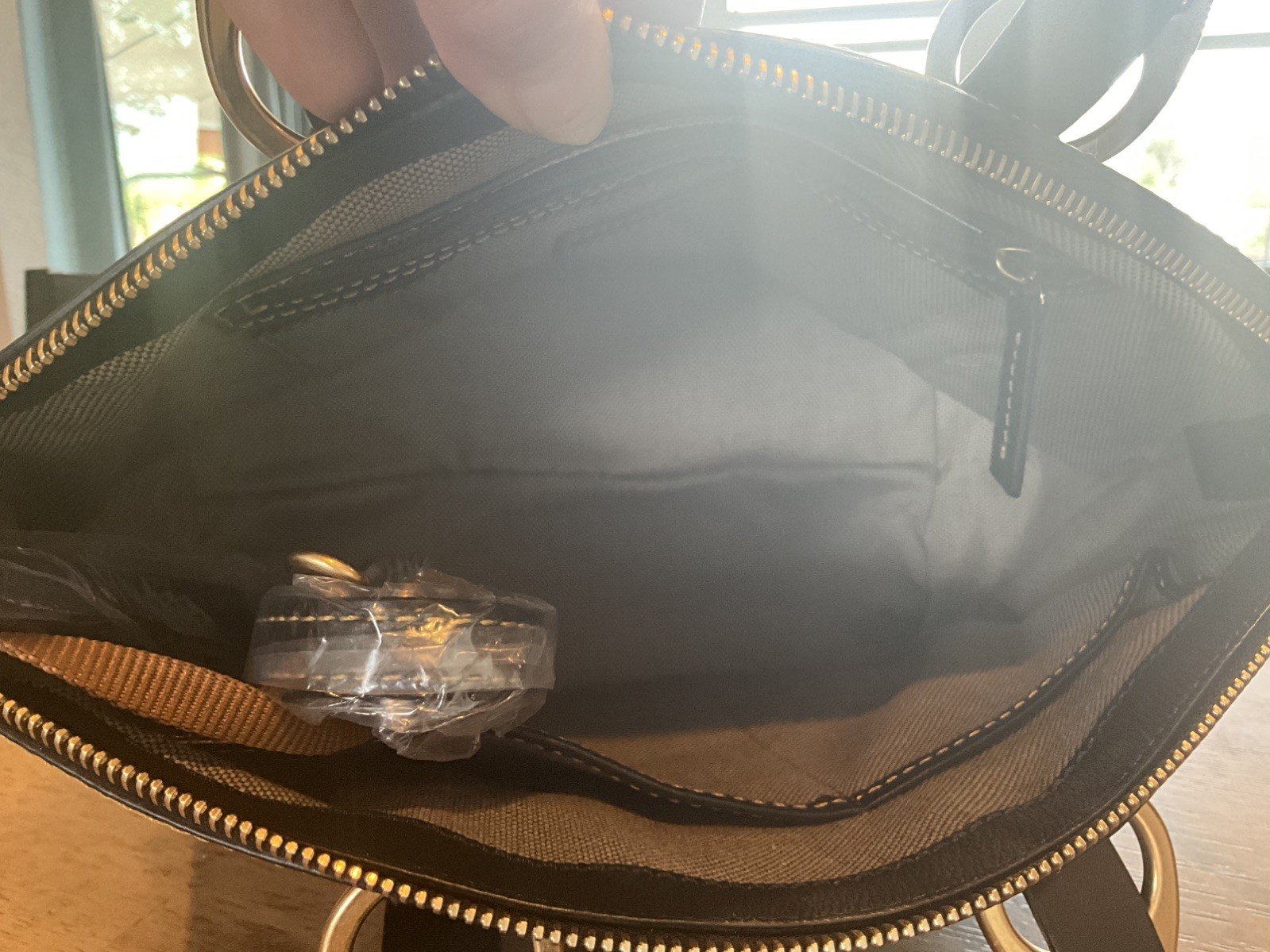 Disney DOONEY & BOURKE Star Wars Last Jedi Tote, Bag with registration card.