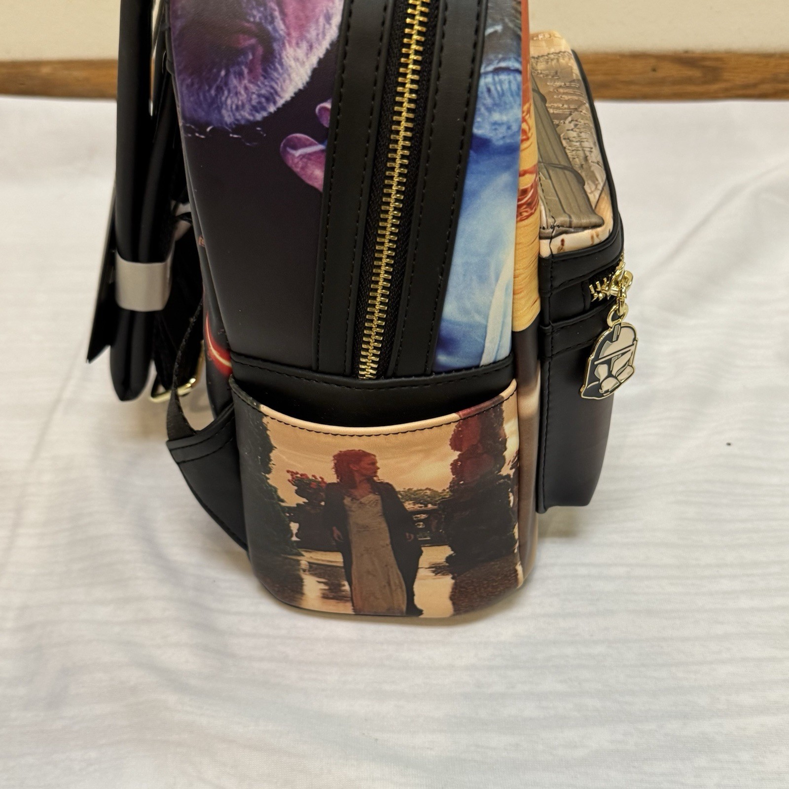 Loungefly Star Wars Episode 2 Attack of the Clones Scene Mini Backpack New