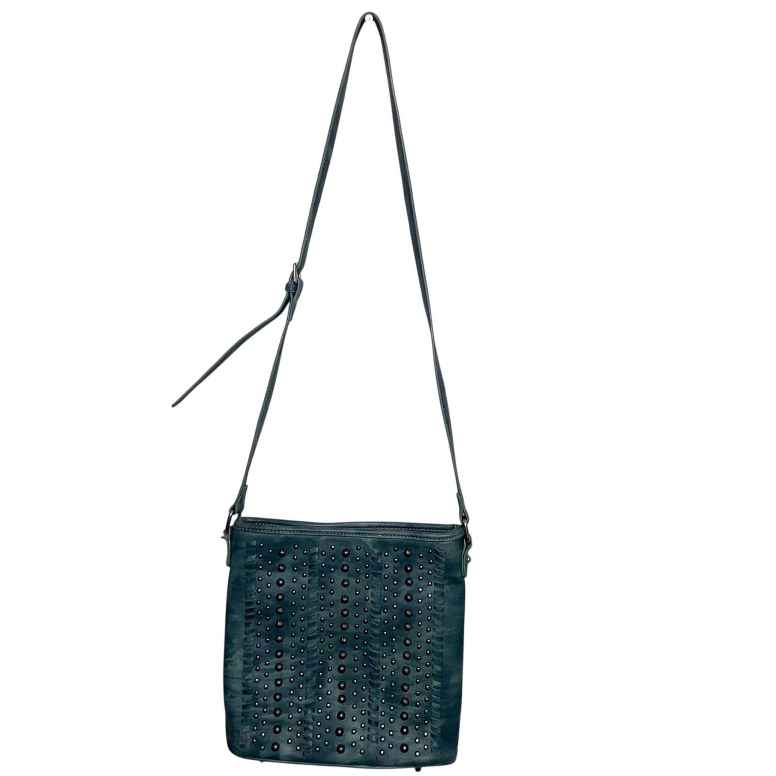 Montana West Bag Studded Shoulder Concealed Carry Purse Faux Leather Western