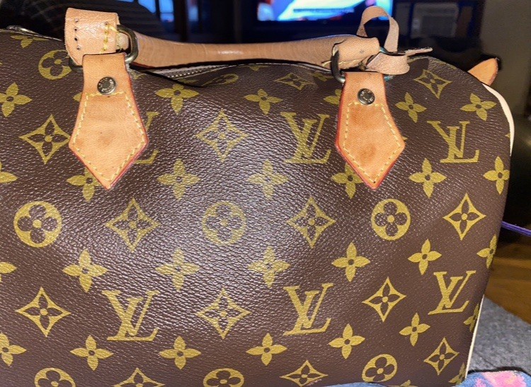 Louis Vuitton Vintage Satchel; very good condition but needs TLC