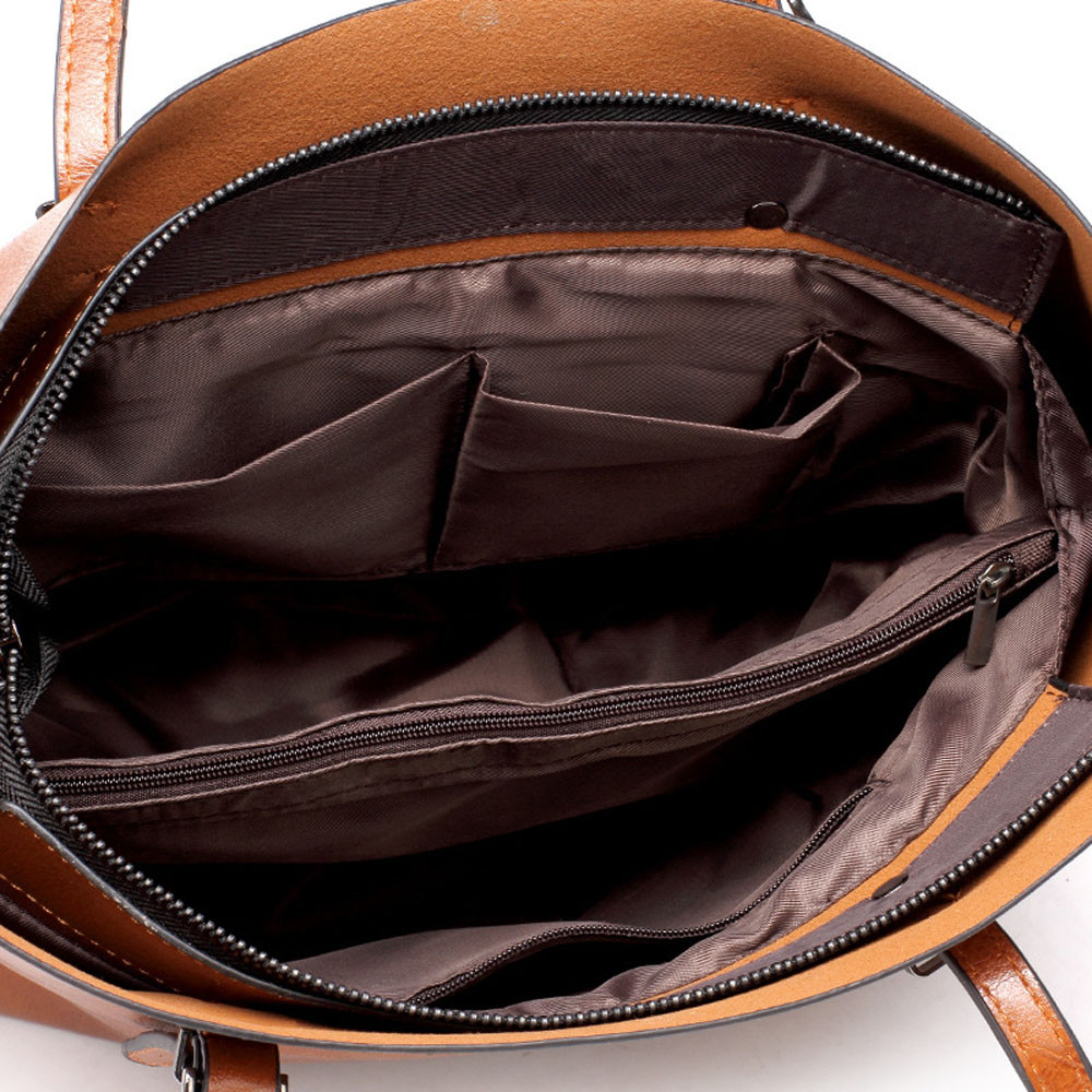 Womens Faux Leather Handbags Shoulder Purse Messenger Satchel Crossbody Tote Bag