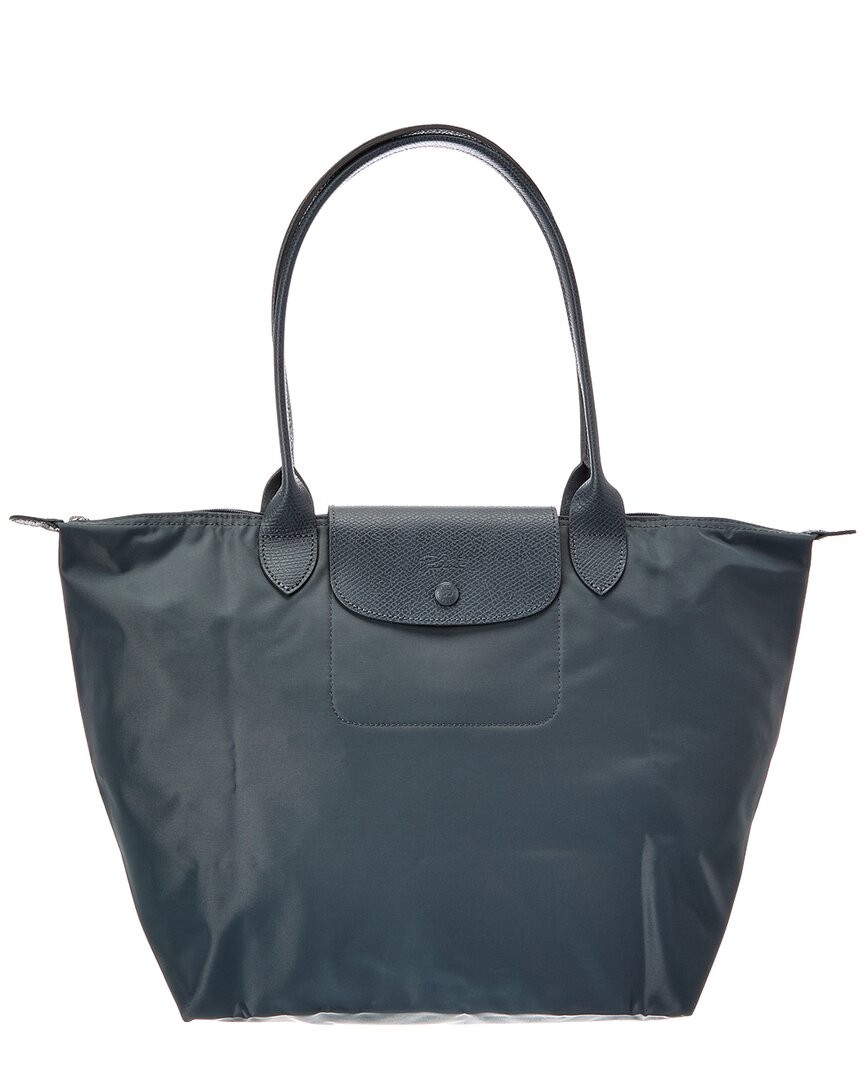 Longchamp Le Pliage One Long Handle Large Tote Women’s Grey