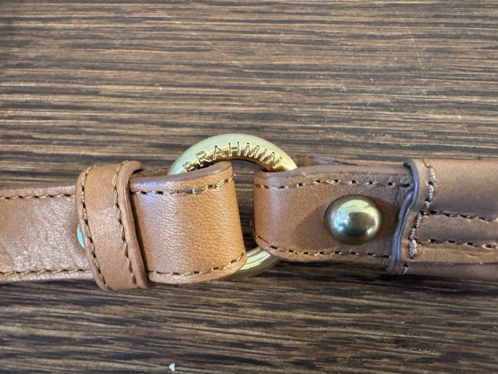 Brahmin Replacement Purse Strap Carmel Leather