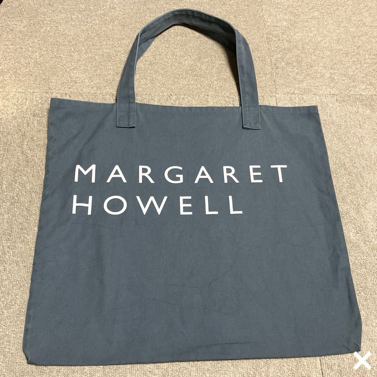 Excellent Condition MARGARET HOWELL Logo Tote Bag Gray Sub Bag
