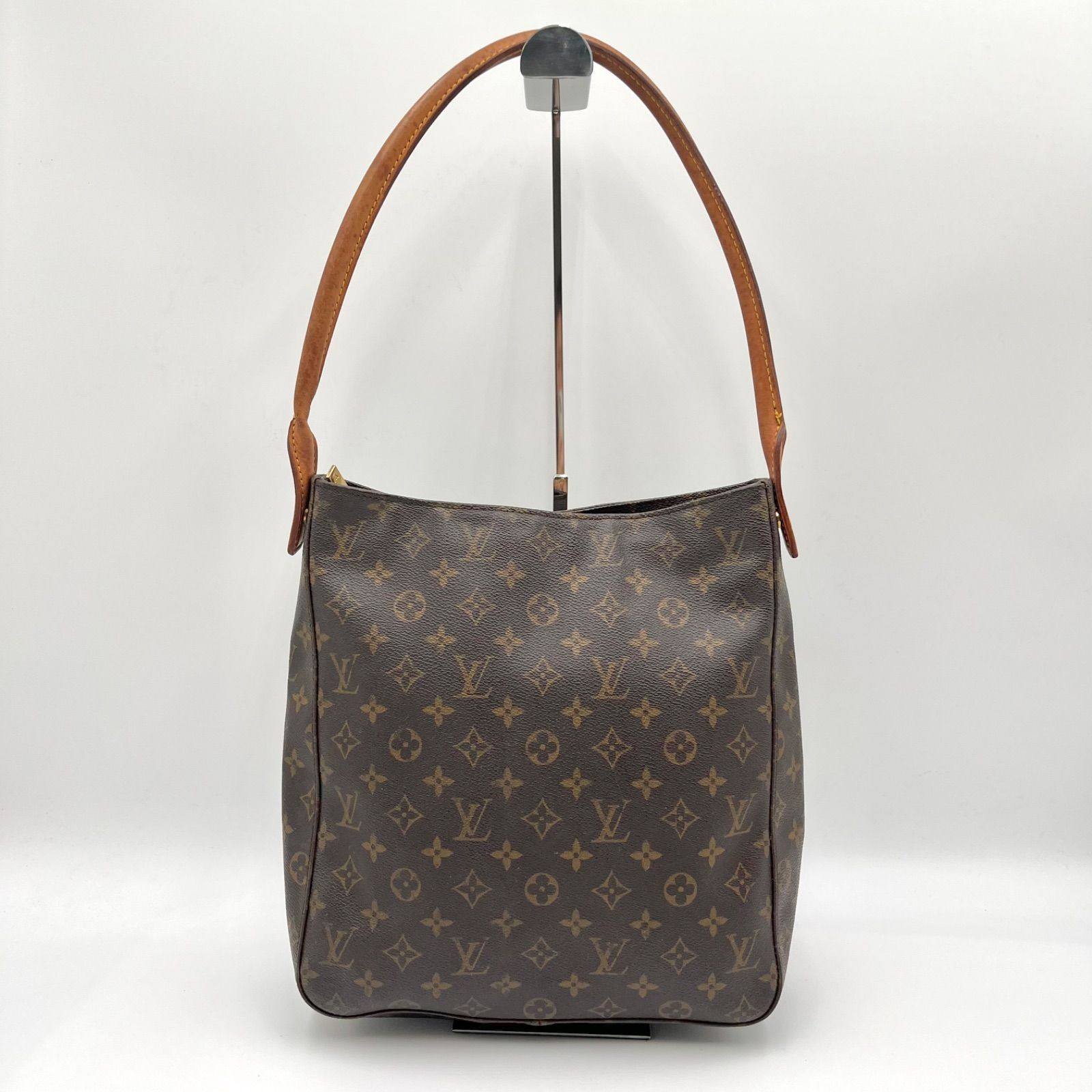 Auth LOUIS VUITTON Monogram Looping GM Shoulder Bag M51145 2Y9618