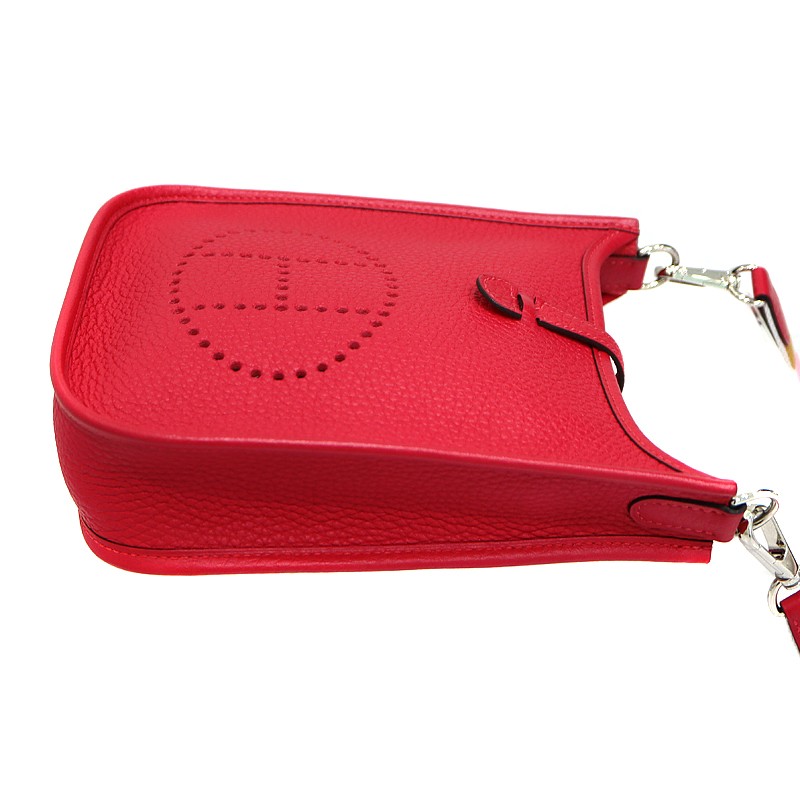 Hermes TPM 16 Leather Pink Shoulder Bag 2021 Z Stamp with Box Women’s #KNB234