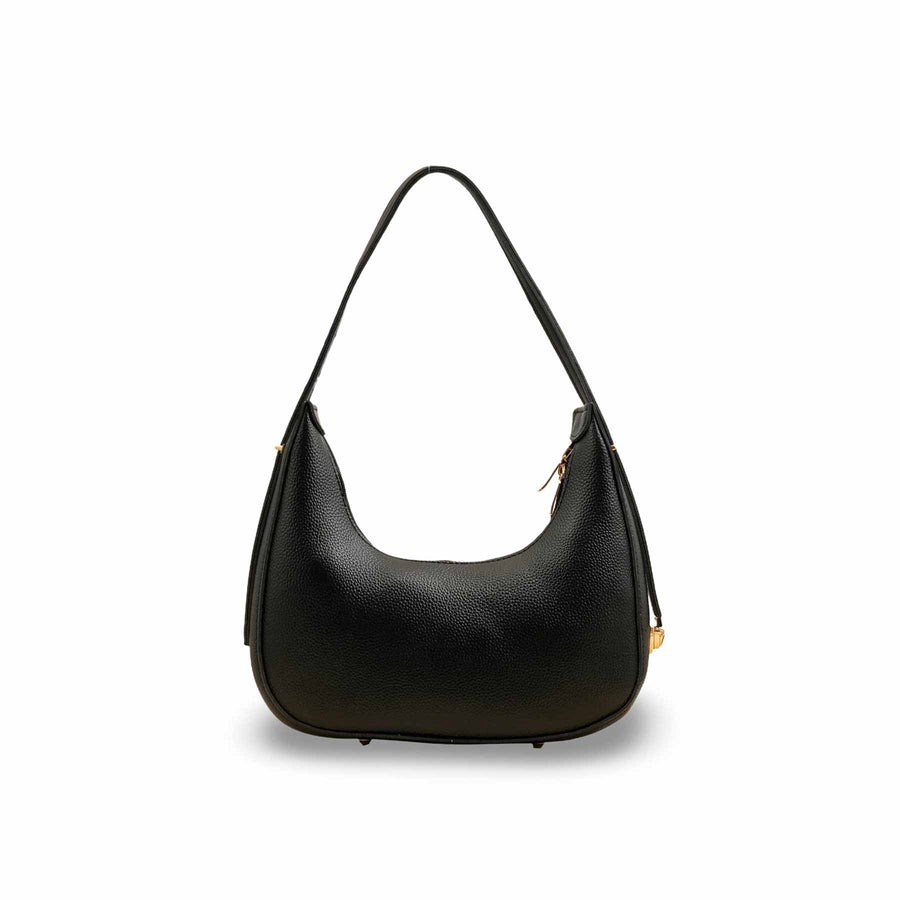 Black Formal Shoulder Bag For Ladies