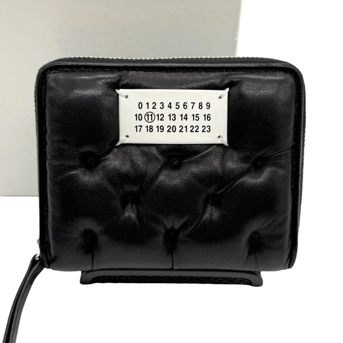 MAISON MARGIELA Bag: Compact Wallet SA1UI0032 Black W12H10D3cm w/box;