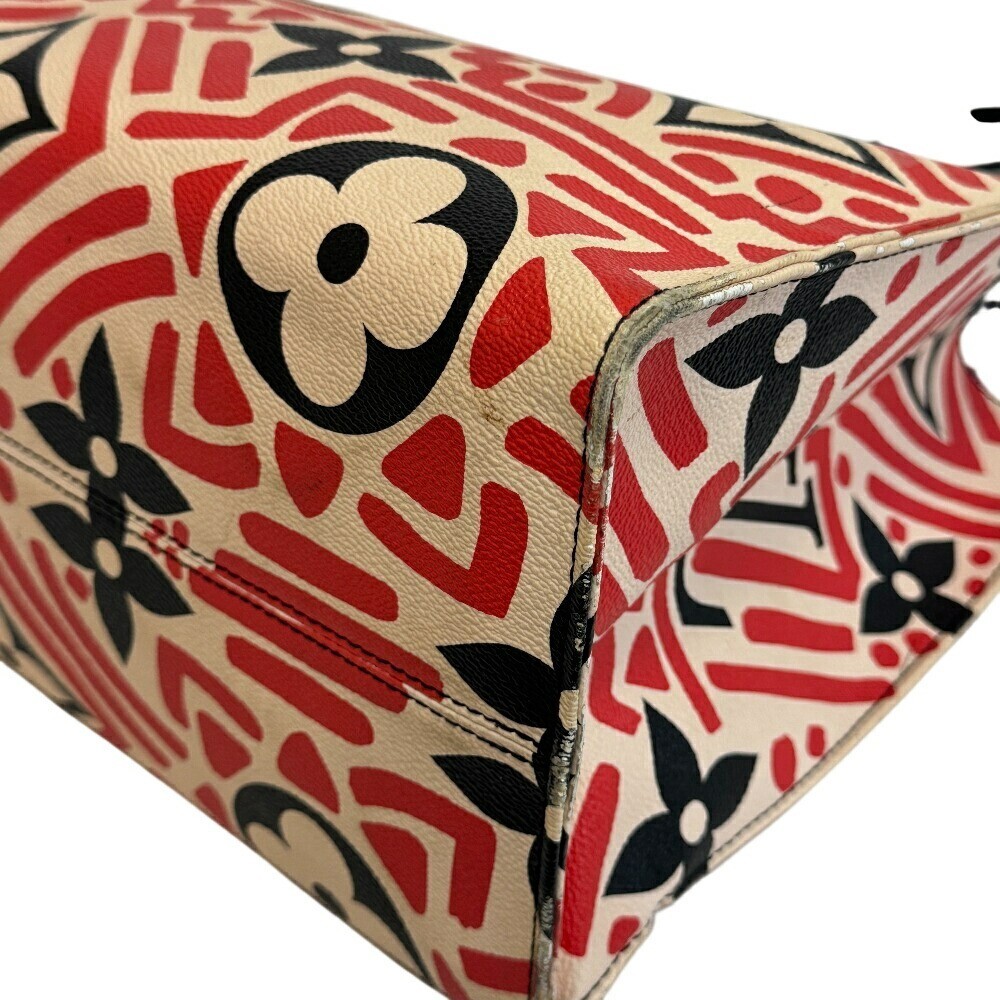 Louis Vuitton OnTheGo GM LV Crafty Giant Monogram Canvas Creme Rouge M45358