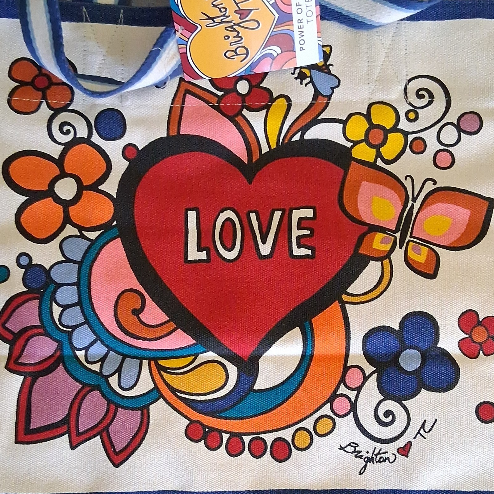 Brighton TC Power of love Tote