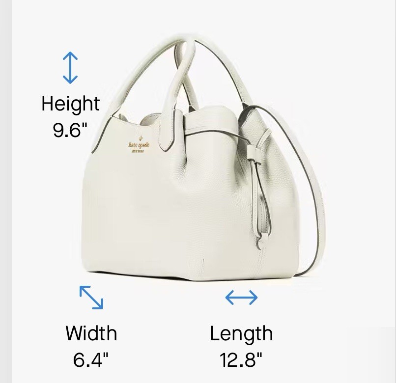 NWT Kate Spade Dumpling Cream Leather Shoulder Bag