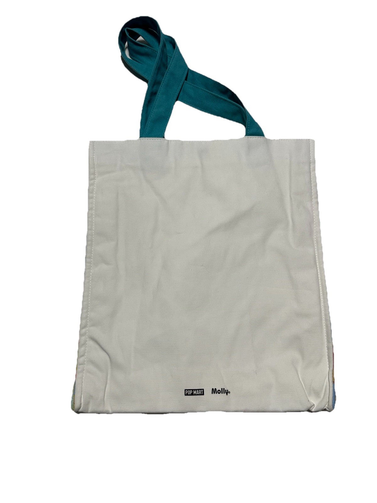 POP MART Molly Anniversary Statues Classical Retro Canvas Tote Bag