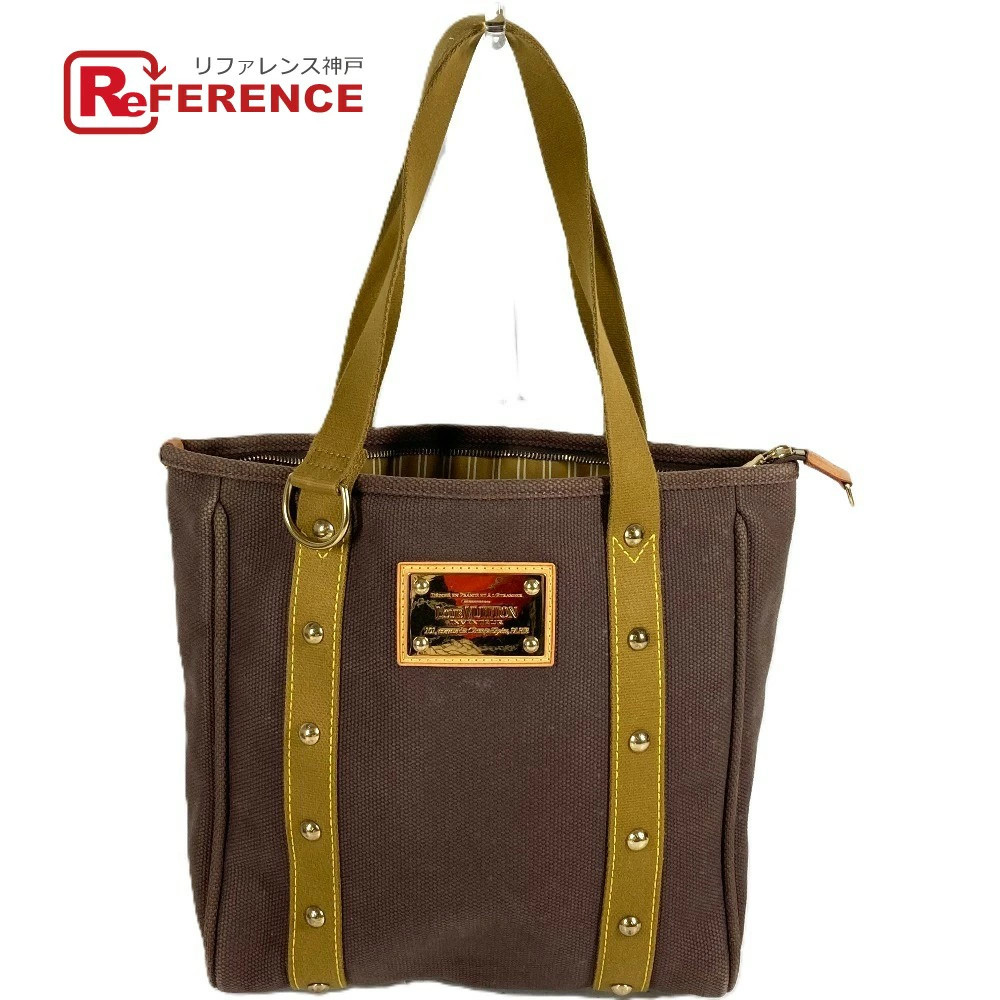 Louis Vuitton M40086 Antigua Hippo Mm Bag Tote Shoulder Canvas