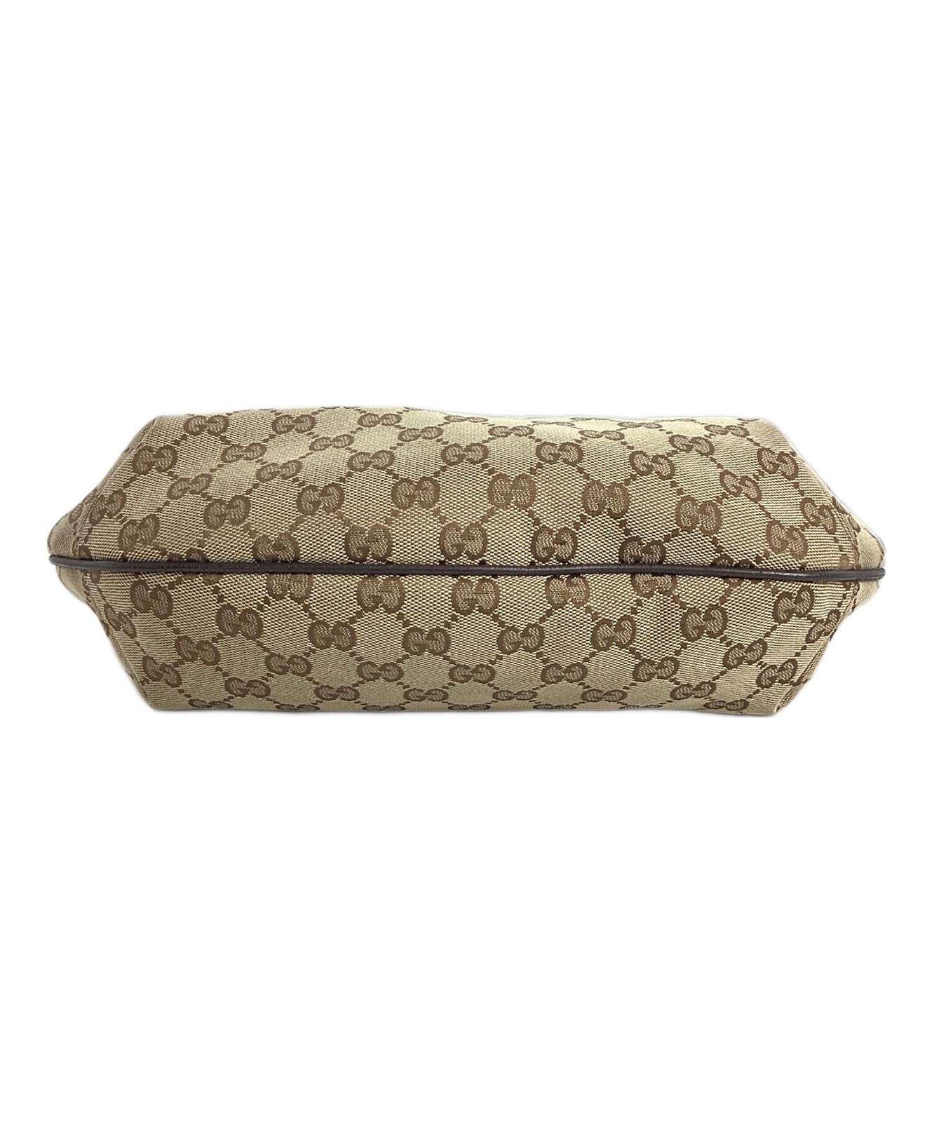 Gucci GG 181092 Canvas Beige Shoulder Bag #TFB3353