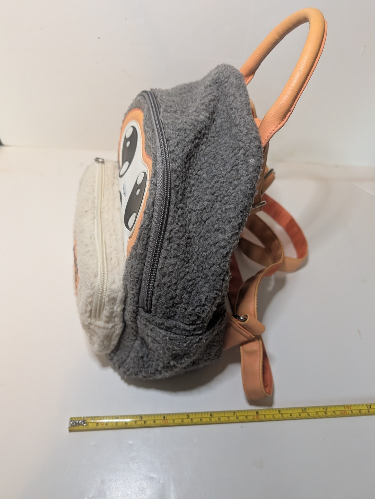 Bioworld Star Wars Porg Sherpa Mini Backpack Disney EUC