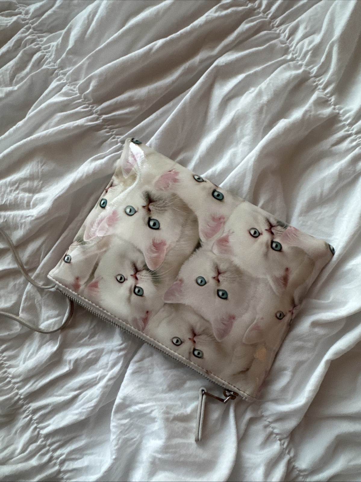 Vintage Rare Exclusion Japan Diesel Cat Bag Pouch Small Clutch